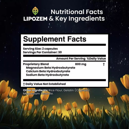 Lipozem™ – Burn Fat Without Stimulants. Boost Energy & Control Cravings